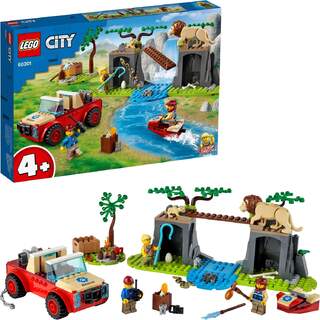 Lego City Vahşi Hayvan Kurtarma Jeepi